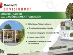 Le logiciel Cadsoft Envisioneer a maintenant sa version "paysagiste" - Batiweb